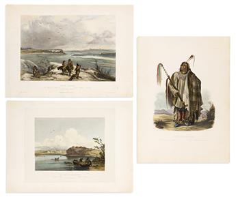 (NORTH AMERICAN ETHNOGRAPHY AND WESTERN TRAVEL.) Karl Bodmer; and Prince Maximilian zu Wied-Neuwied.